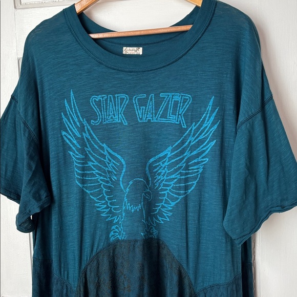 FREE PEOPLE INTIMATELY JERRY LOUNGE T-SHIRT DRESS - Picture 3 of 9